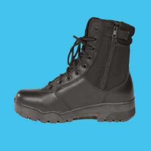 Mil-Tec Leather/Cordura Tactical Boots with Zipper